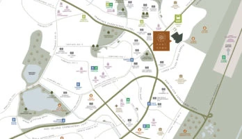 Parc Komo Location Map